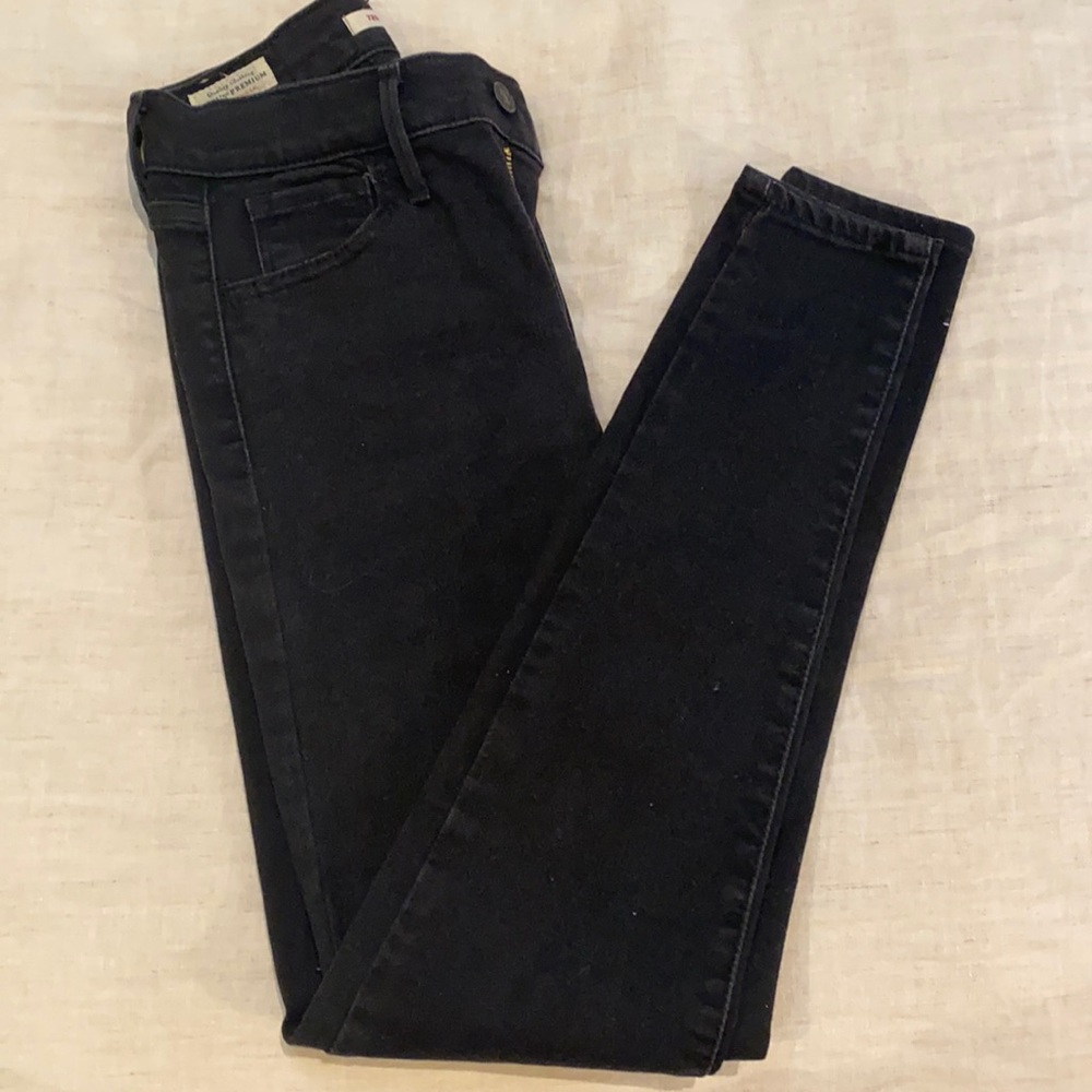 Levi’s 720 super skinny black jeans